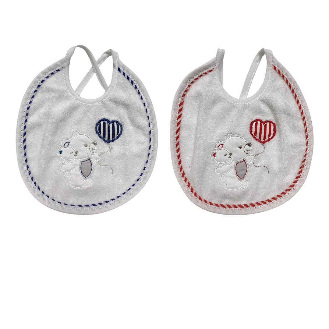 Bavetta lair orsetti e cuori - Baby Shop Store