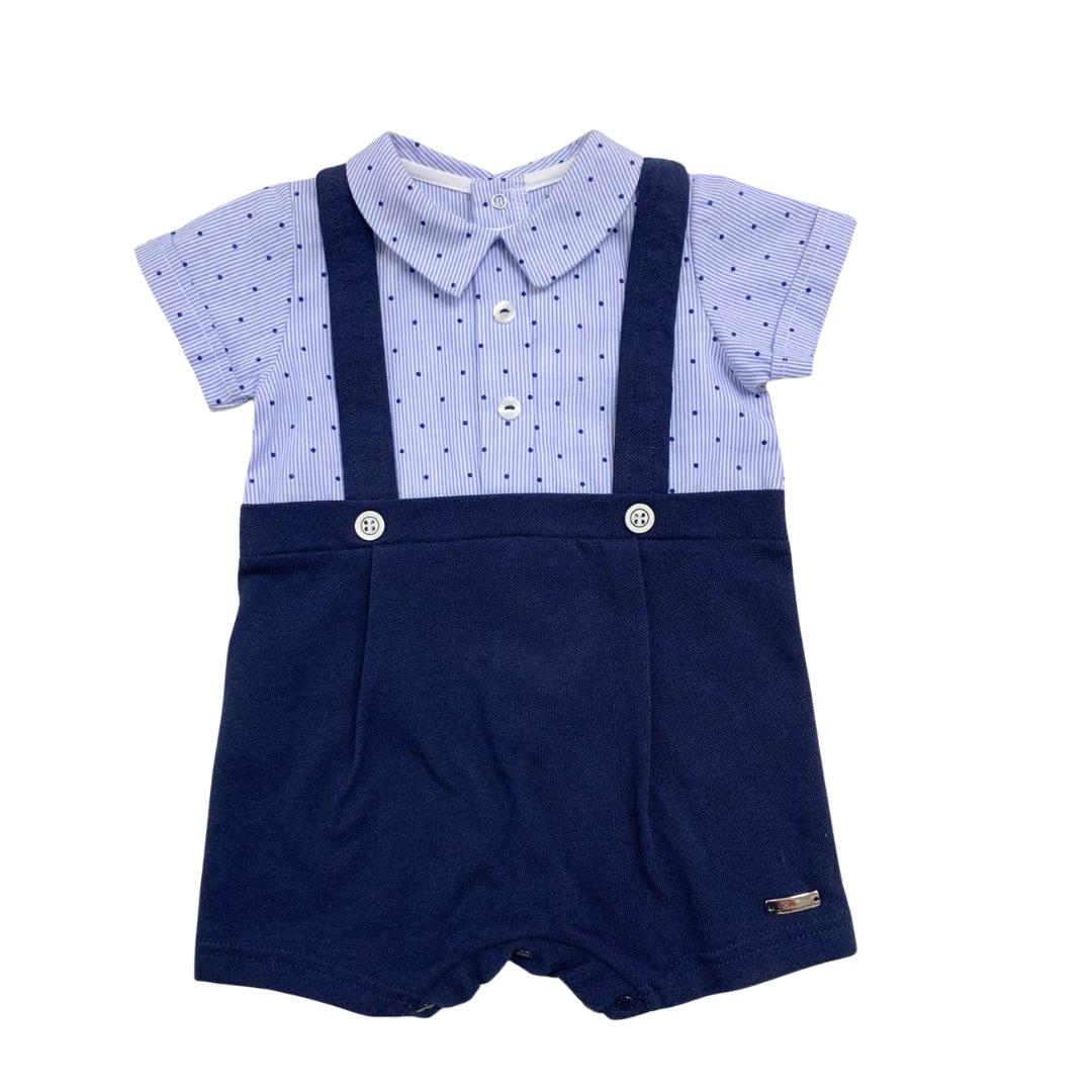 Pagliaccetto salopette estivo Bimbo Barcellino