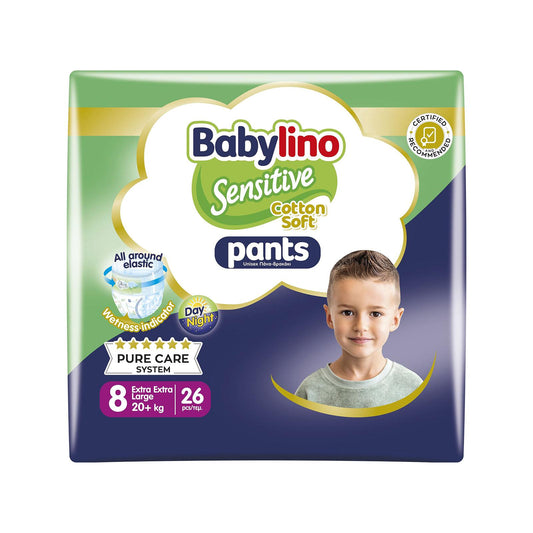 Babylino sensitive mut. 8 extra large 26pz.