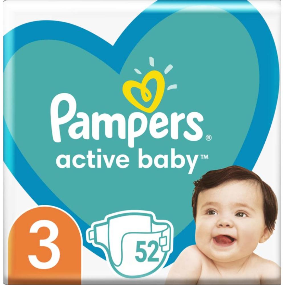 Pannolini Pampers Active baby 3. 6-10kg 52pz