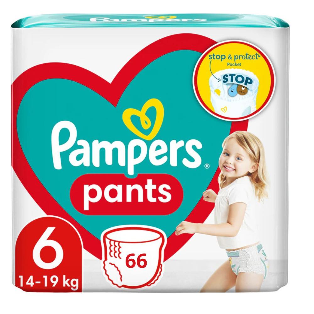 Pannolini Pampers Active Baby Mutandino 6. 66pz