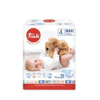 Pannolini trudi 4. MAXI 7/18kg 18 pannolini - Baby Shop Store