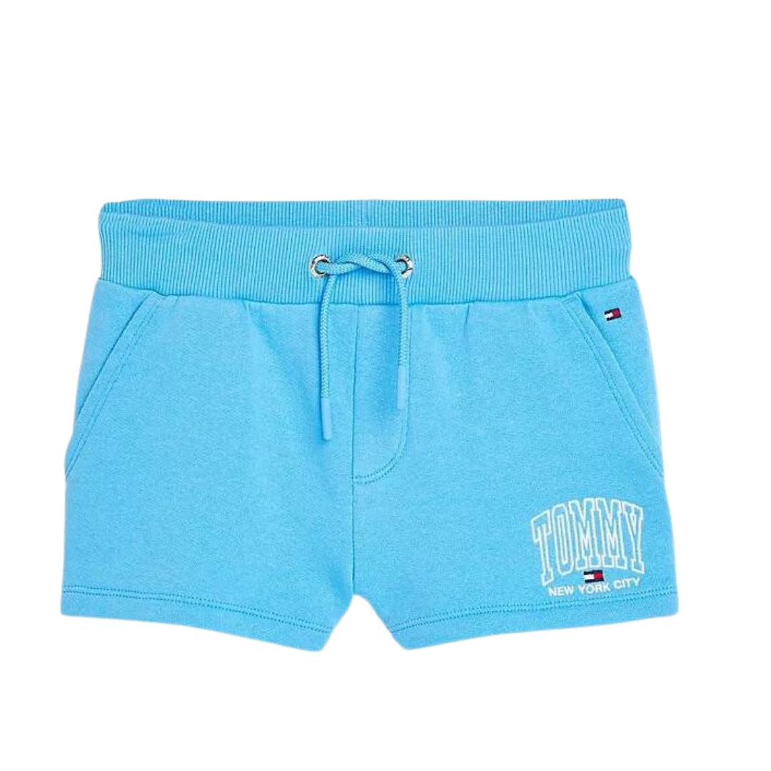 Pantaloncino Ragazza Tommy Hilfiger azzurro