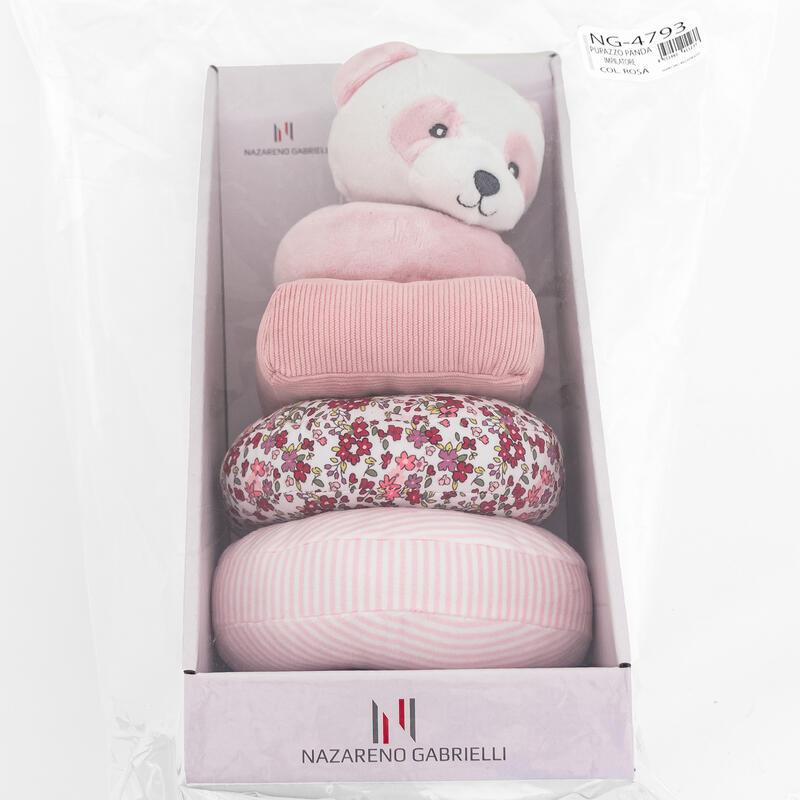 Peluche Panda Impilatore Nazareno Gabrielli rosa