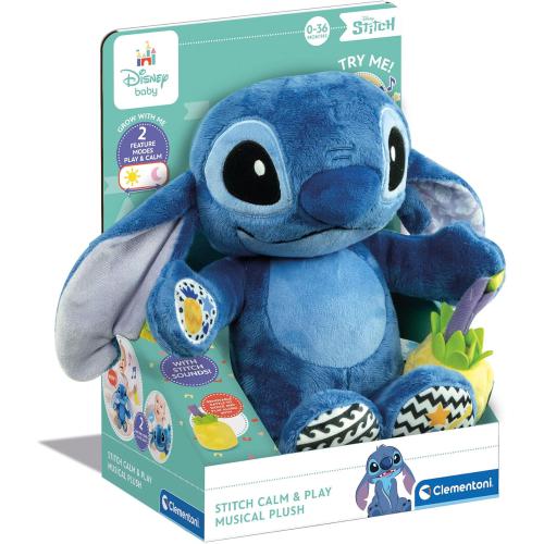 Peluche Stitch Clementoni Calm & Play