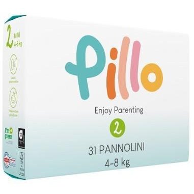 Pannolini Pillo Enjoy 2. 4-8kg, 31pz - Baby Shop Store