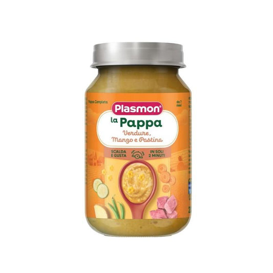 Plasmon La Pappa Verdure, manzo e pastina