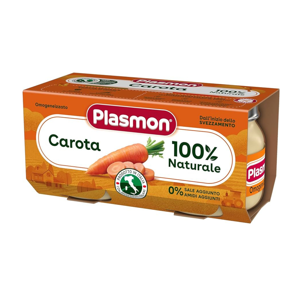 Plasmon Omogeneizzato Carote 2X 80 gr