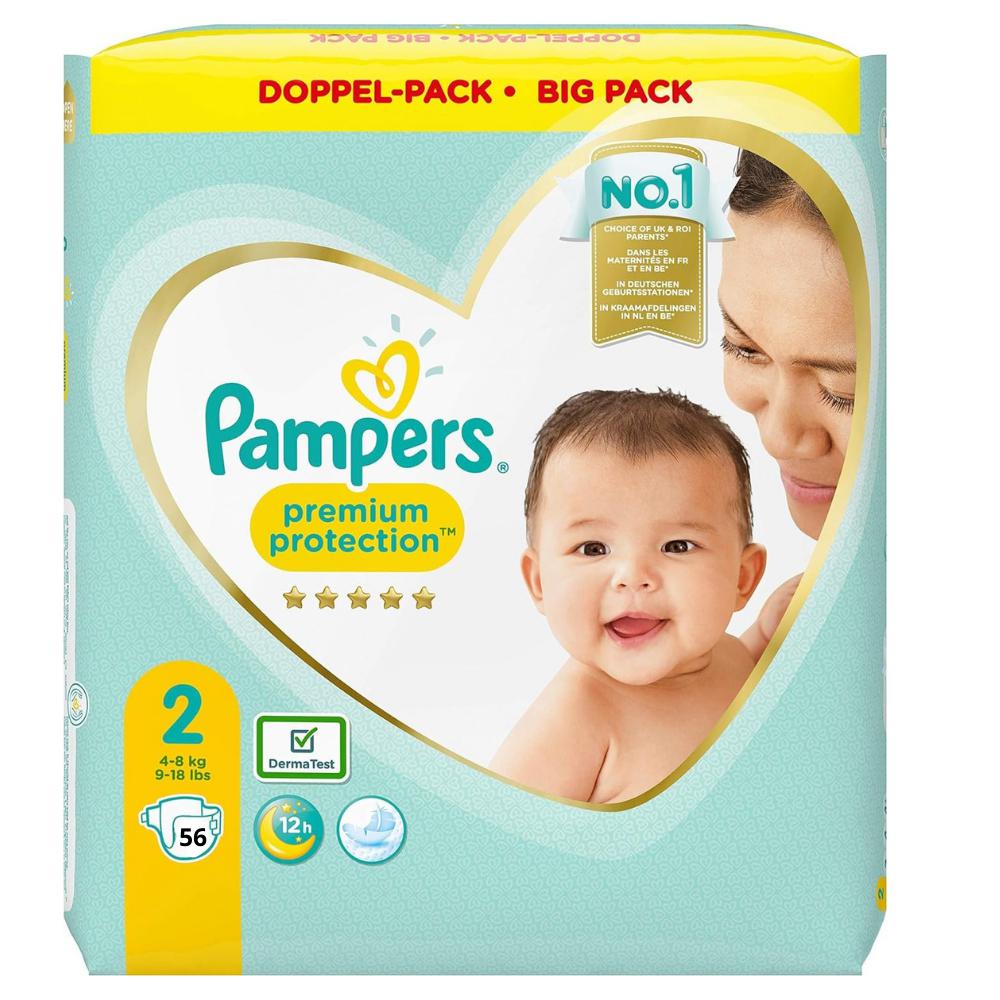 Pannolini Pampers Premium 2. 4-8kg 56pz