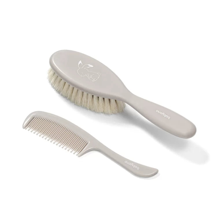 SPAZZOLA E PETTINE SETOLE NATURALI SUPERMORBIDE BabyOno