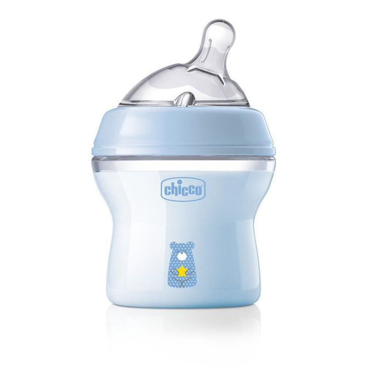 Biberon chicco natural  feeling 150ML 0+ azzurro