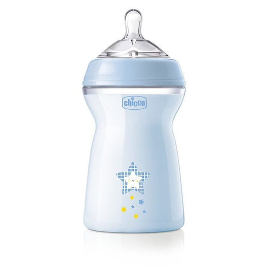 Biberon chicco natural feeling 300ML 6+ azzurro