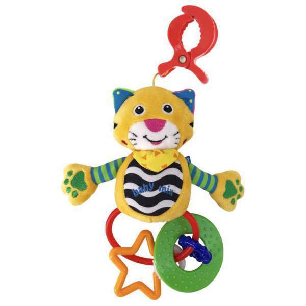 sonajero con encía masaje gatito