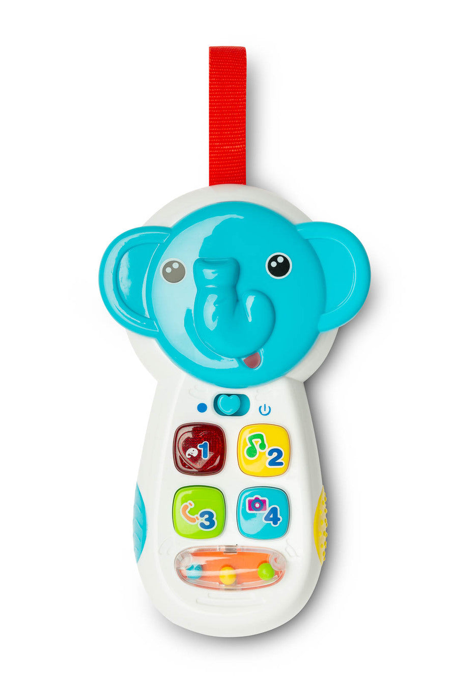 Telefono Giocattolo Interattivo Elefante - Gioco Educativo per Bambini