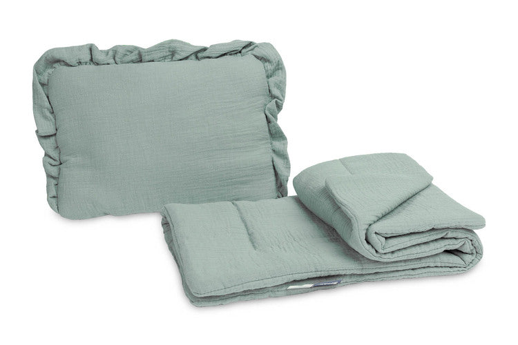 Set cuscino e copertina baby culla