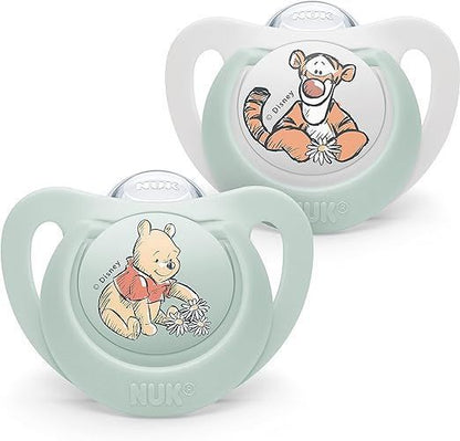 ciucci Nuk 0-6mesi x2 winnie the pooh silicone