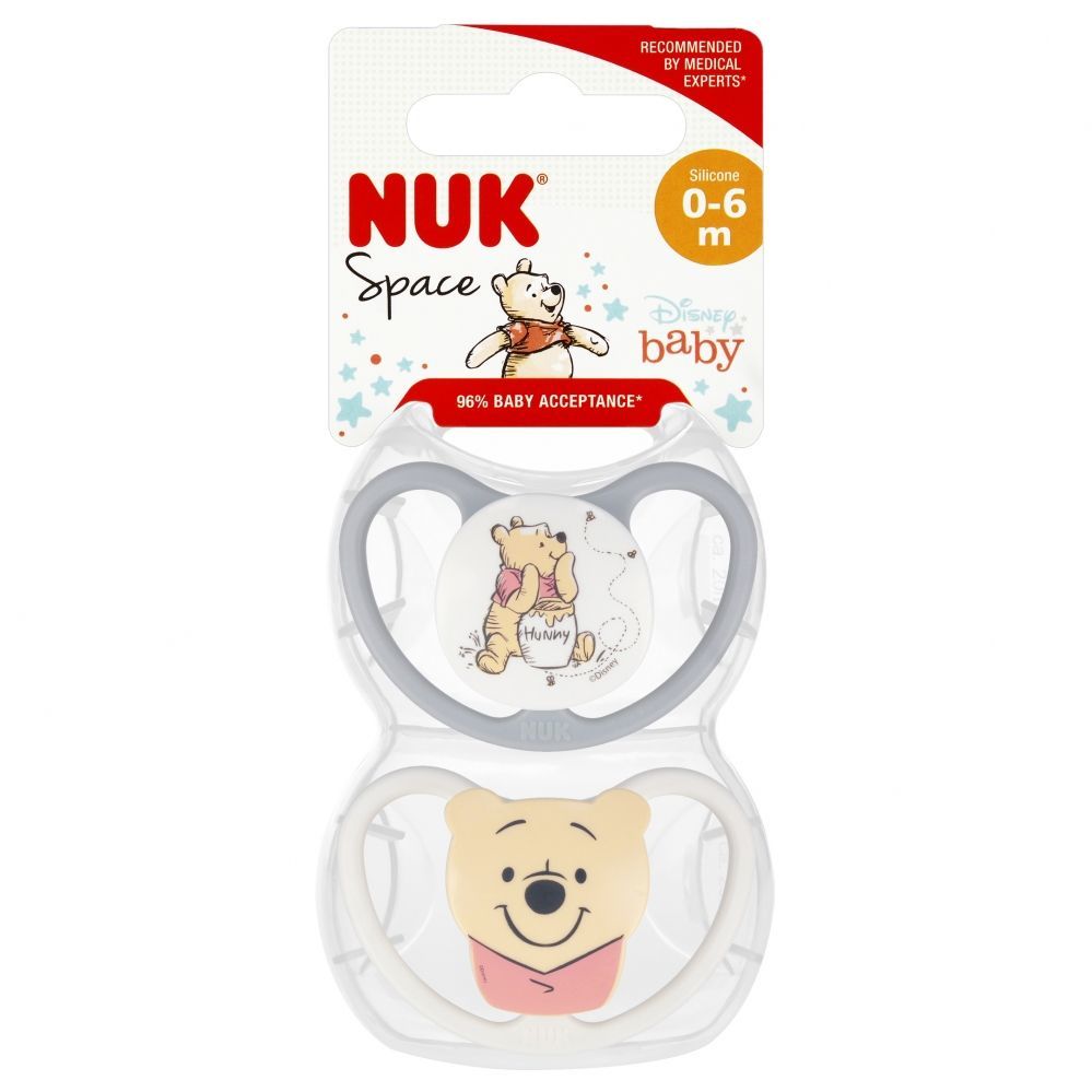 Ciucci Nuk 0-6 / 6-18mesi Winnie The Pooh