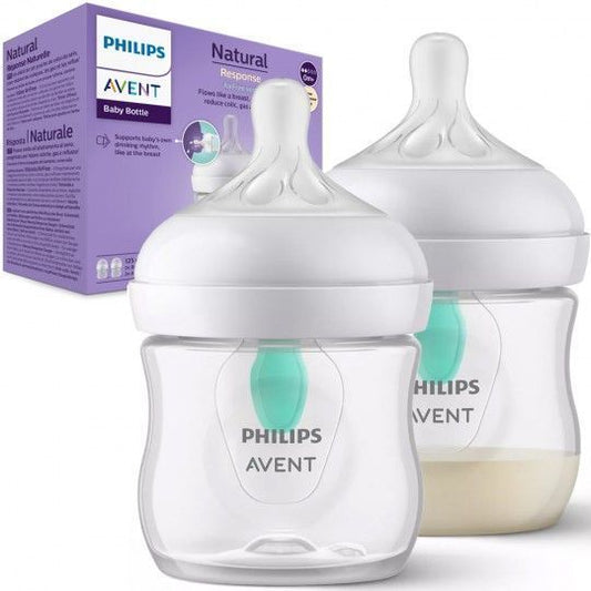 Biberon Avent Philips  2x125ML AIR FREE 0m+