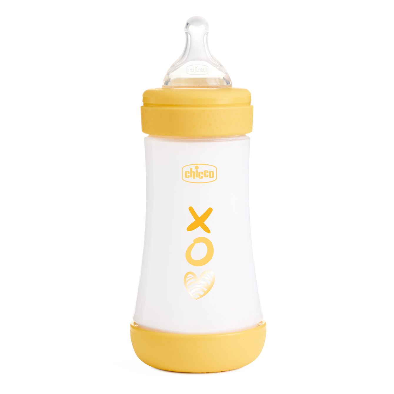 Biberon PERFECT5 240ML  neutro  giallo 2m+