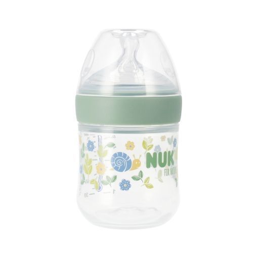 Biberon Nuk 150ml verde con indicatore di temperatura