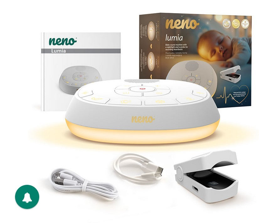 Neno Lumia  Carillon con luce notturna e sonda di registrazione del battito cardiaco