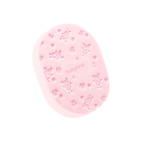 Spugna Morbida BabyOno  Delicata sulla Pelle del Neonato rosa