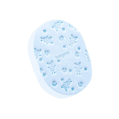 Spugna Morbida BabyOno  Delicata sulla Pelle del Neonato azzurro