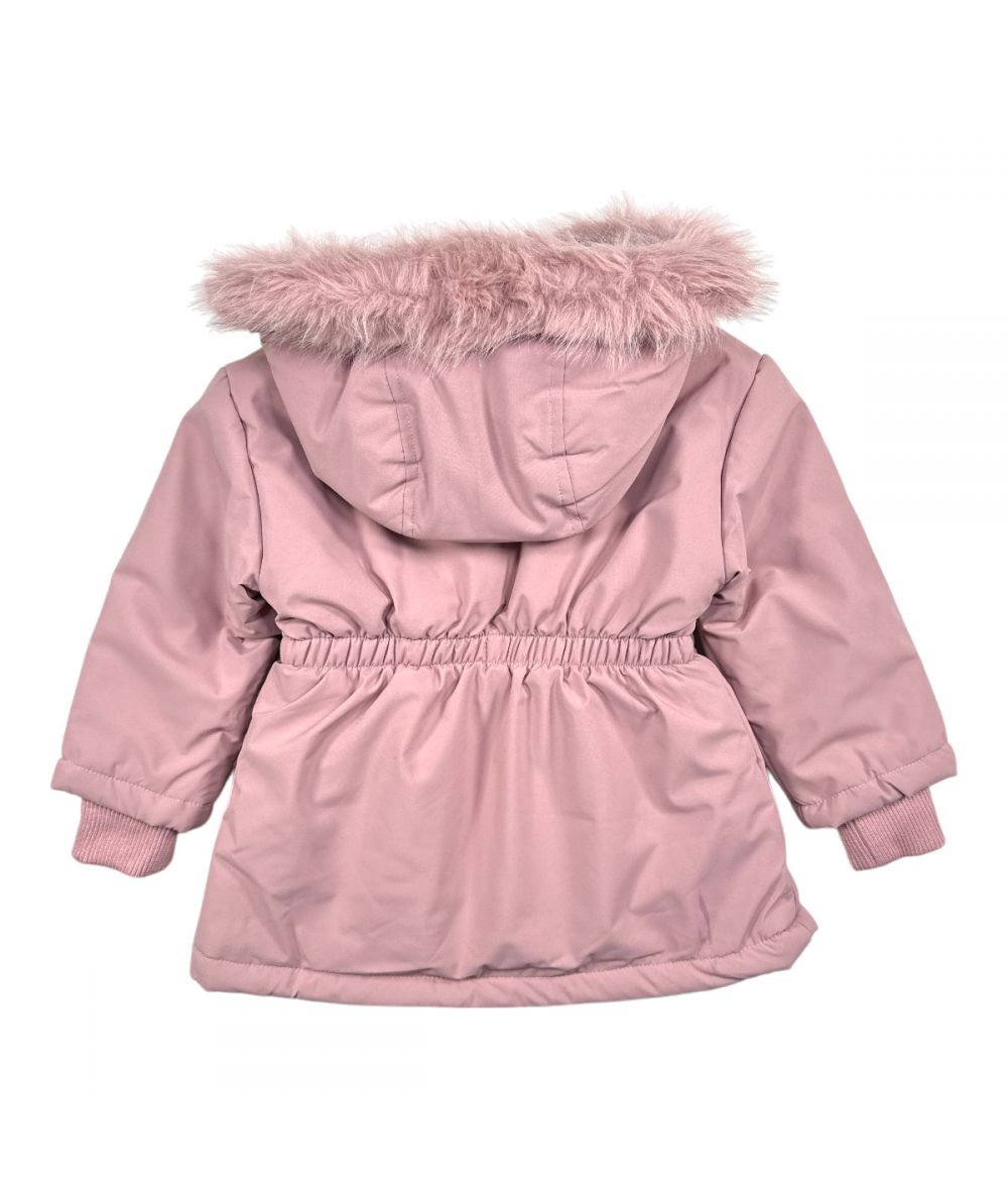 Giubottino parka bimba rosa