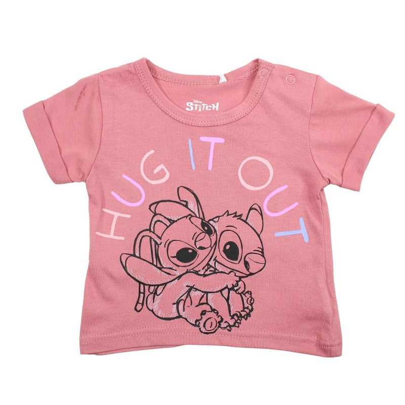 Set Lilo e Stitch Rosa Bimba Estivo