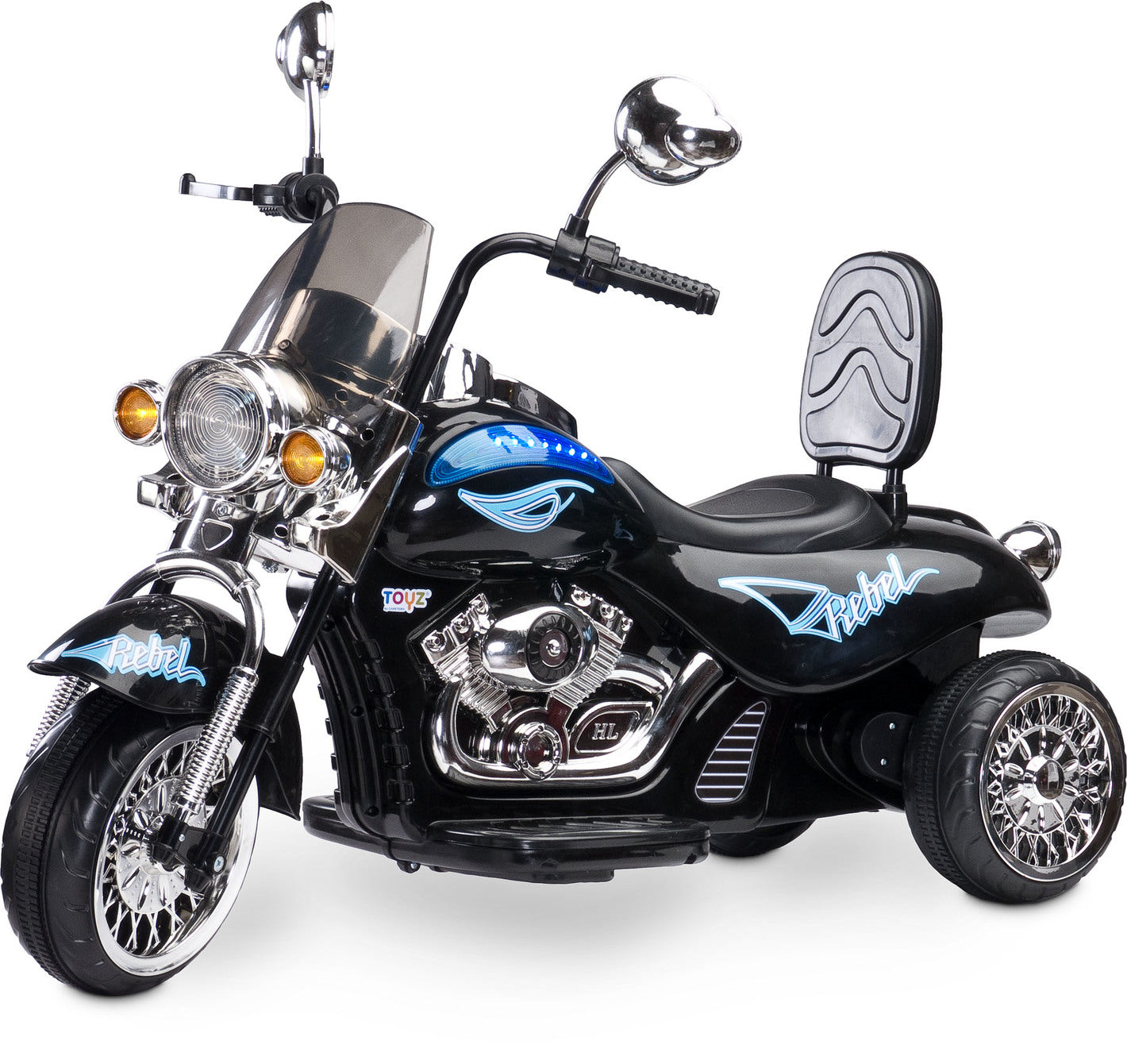Moto rebel 30watt nera