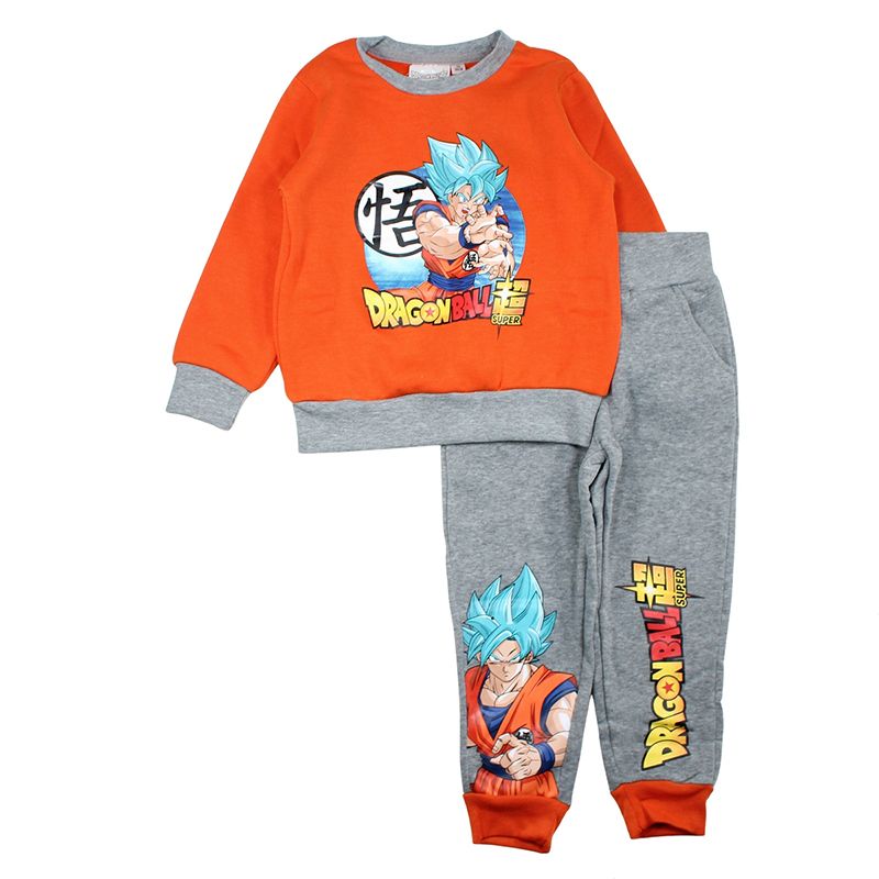 Tuta Sportiva Invernale Bambino Dragon Ball - Felpa e Jogger