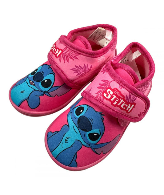 Pantofole con suola rigida Stitch rosa  Disney