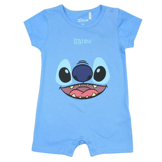 Pagliaccetto in 100% Cotone Disney - Stitch Sorridente