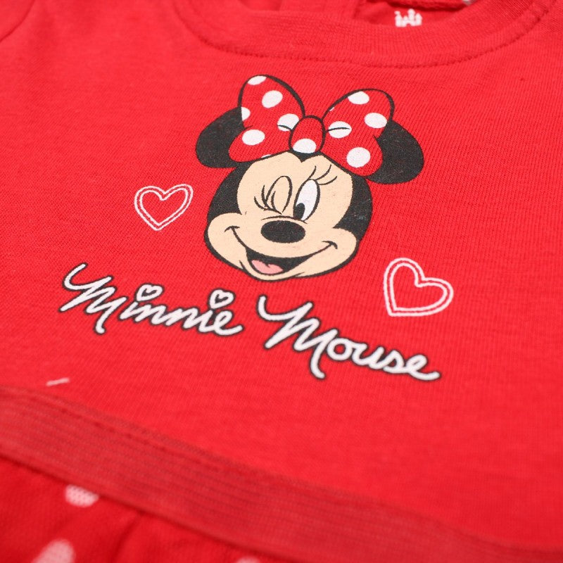 Vestitino Minnie rosso + fascia