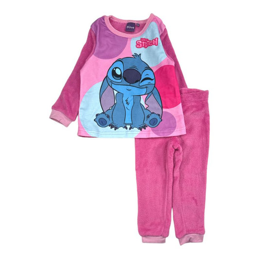 Pigiama PILE Stitch rosa