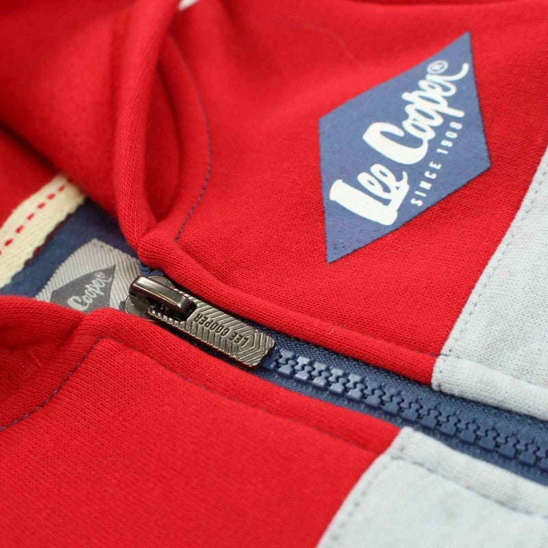 Tuta Sportiva Bambino Lee Cooper - 2 Pezzi con Felpa Zip e Jogger