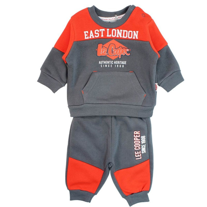 Tuta Sportiva Bambino Lee Cooper - 2 Pezzi con Felpa e Jogger
