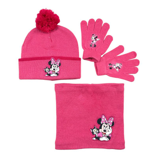 Gorro minnie con guantes