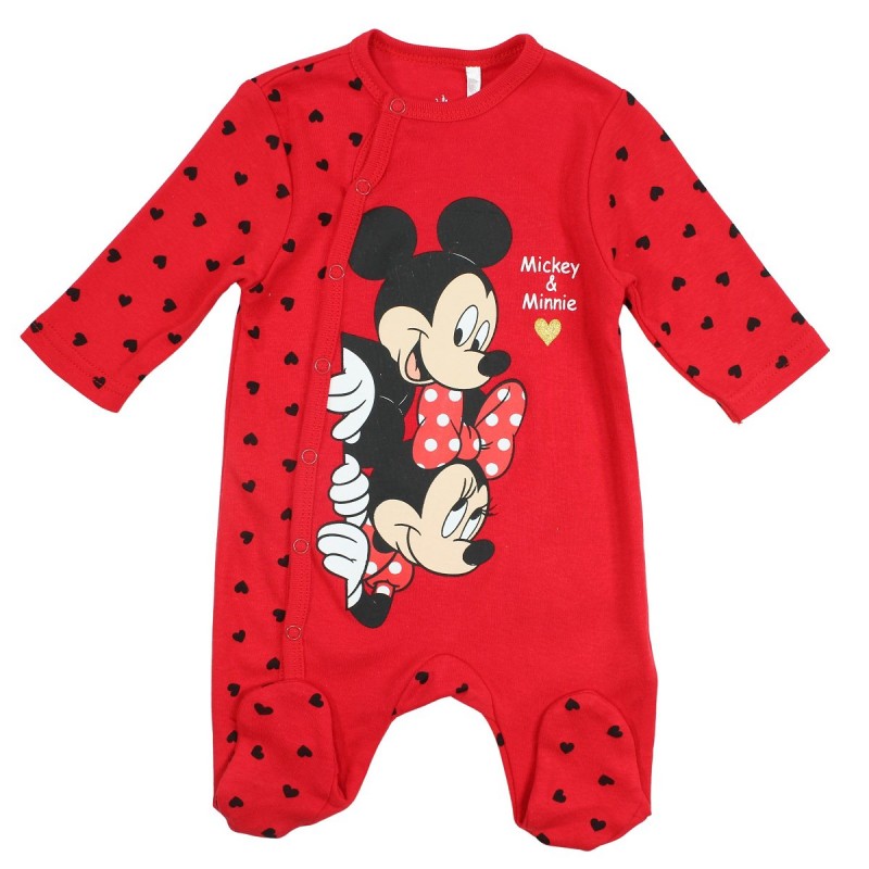 Tutina bimba Caldo cotone Mickey e minnie mouse