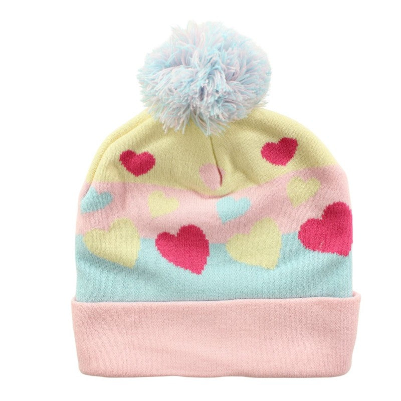 Cappello di Minnie con pon pon Rosa