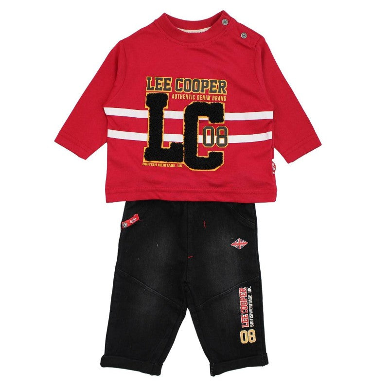 Completo Sportivo Bambino Invernale Lee Cooper - 2 Pezzi