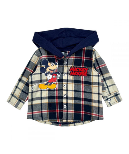 Conjunto de 2 piezas de algodón cálido de invierno para bebé de Mickey