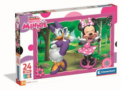Maxi Puzzle 24 pz - Minnie e Paperina Clementoni