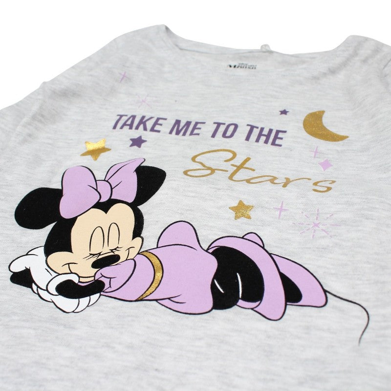 Pigiamino caldo cotone minnie bimba