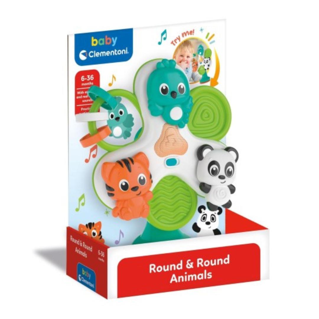 Round & Round animali clementoni 6-36mesi