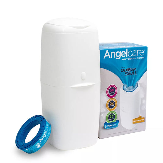 Mangia pannolini  + 1 ricarica per pannolini  CLASSIC WHITE ANGELCARE