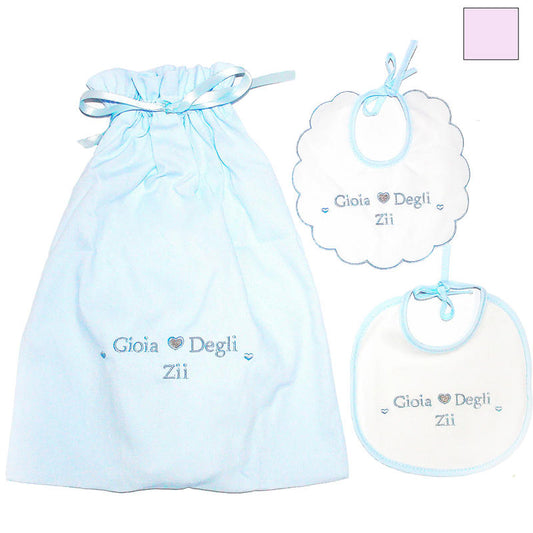 Set de 3 piezas melanie es el amor de mis tíos