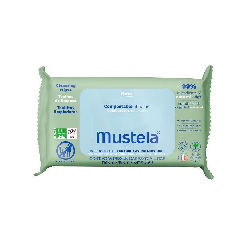 Mustela Salviette Compost 60pz