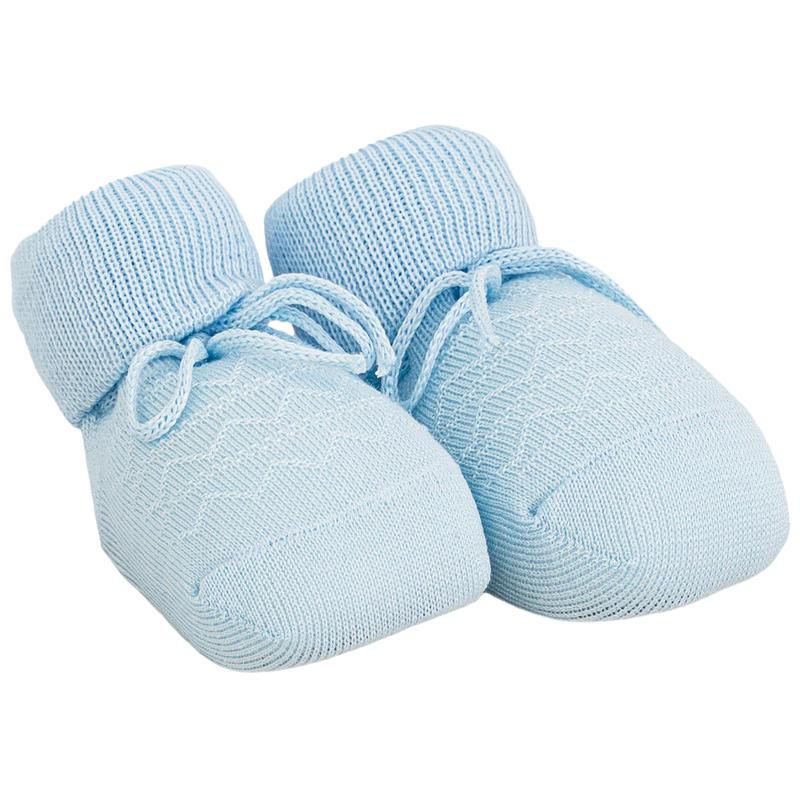 SCARPINA COTONE BEL PICCINO AZZURRE