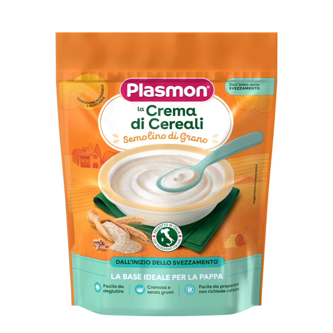 Crema di cereali Plasmon semolino di grano 200gr